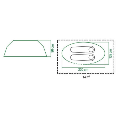 Samorozkládací stan pro 2 osoby Coleman Galiano 2