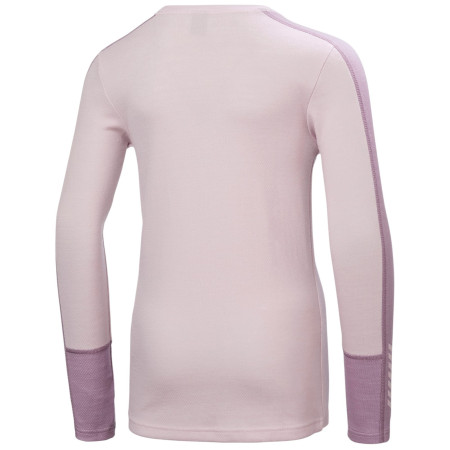 Zestaw dziecięcy Helly Hansen Jr Lifa Merino Midweight Set Purple Clay