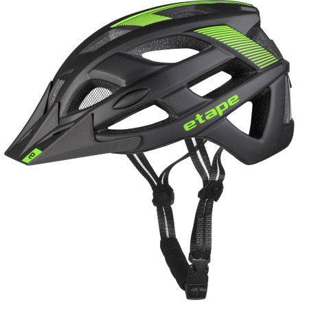 Kask Etape Escape czarny/zielony Black/GreenMat