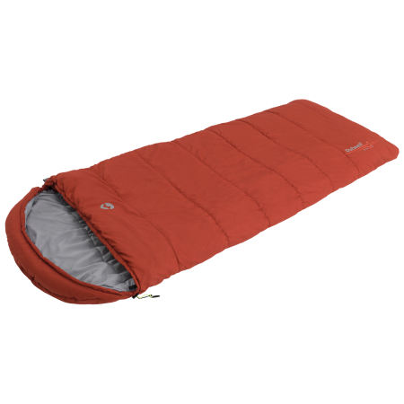 Śpiwór syntetyczny Outwell Campion Lux pomarańczowy Burnt Orange