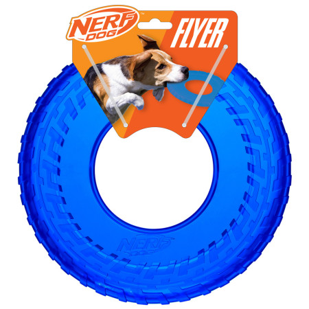Zabawka dla psa Nerf Dog Translucent TPR Tire Flyer 25 cm