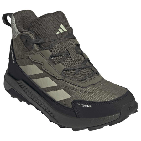 Buty dziecięce Adidas Terrex Anylander Mid Climaproof J Green