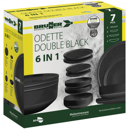 Zestaw talerzy Brunner Set 6in1 Odette