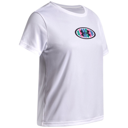 Dziecięca koszulka Under Armour Tech Armour Graphic SS White