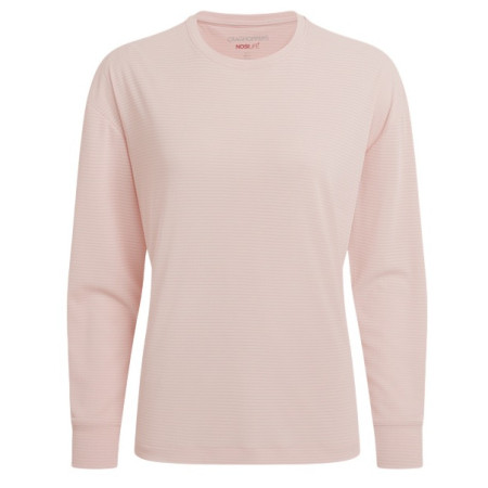 Koszulka damska Craghoppers NosiLife SolarShield+ Long Sleeved T-Shirt beżowy Sherbert