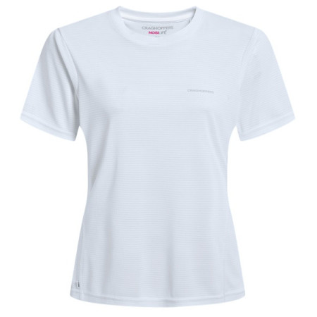 Damska koszulka Craghoppers NosiLIfe SolarShield+ SS T-Shirt biały White