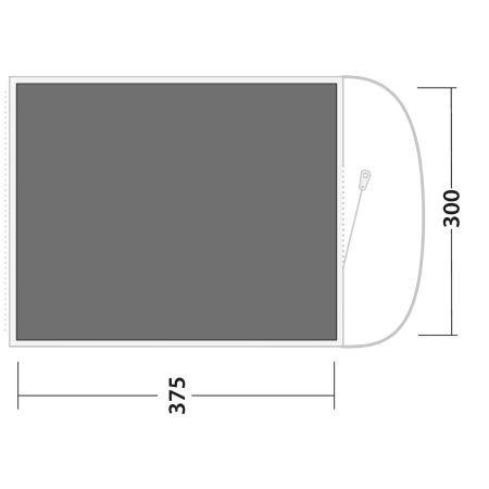 Podkład pod namiot Outwell Footprint Sky 5