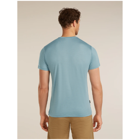 Męska koszulka Icebreaker Merino Blend 125 Cool-Lite™ Sphere SS Tee Across the Peaks