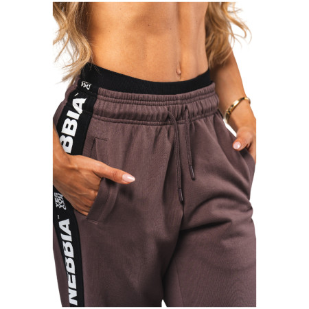 Damskie spodnie dresowe Nebbia Straight Leg Sweatpants Urban