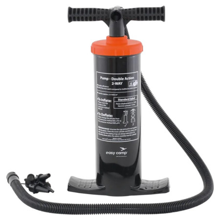 Pompka ręczna Easy Camp Double Action Pump czarny