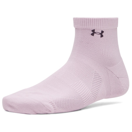 Skarpety damskie Under Armour UA Women's Vanish 3pk Qtr różowy Mauve Pink / Titanium / Purple Echo