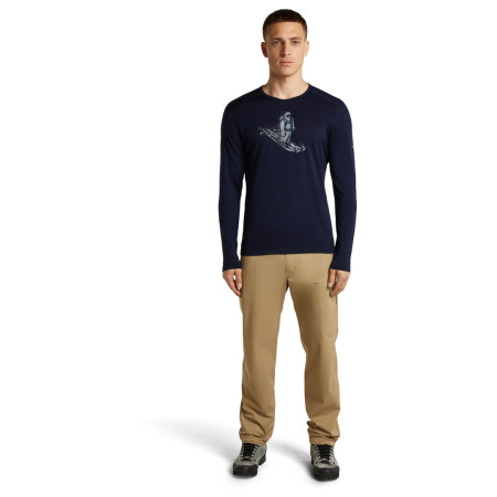 Męska koszulka Icebreaker Men Merino 200 Oasis LS Crewe SkiingYeti