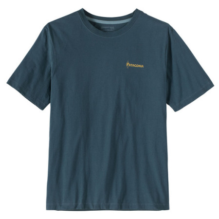 Koszulka męska Patagonia M's Water People Banner T-Shirt ciemnoniebieski Summit Blue