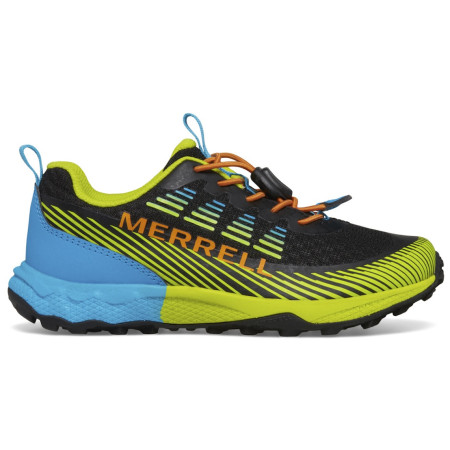 Buty dziecięce Merrell Agility Peak czarny/zielony black/citron/cyan/orange