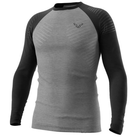 Męska koszulka Dynafit Tour Light Merino M L/S Tee szary/czarny 0911 - black out/0530