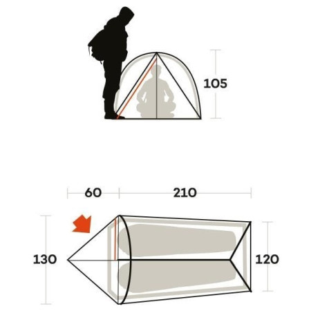 Ultralekki namiot Ferrino Thar 2
