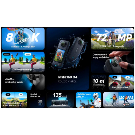 Kamera Insta360 X4