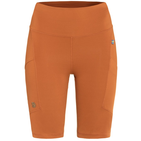 Damskie legginsy Fjällräven Abisko Short Tights W pomarańczowy Terracotta Brown