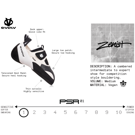 Buty wspinaczkowe Evolv Zenist