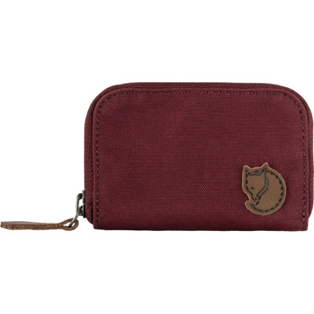 Portfel Fjällräven Zip Card Holder ciemnoczerwony Bordeaux Red