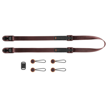 Paski Peak Design Leash czerwony Eclipse