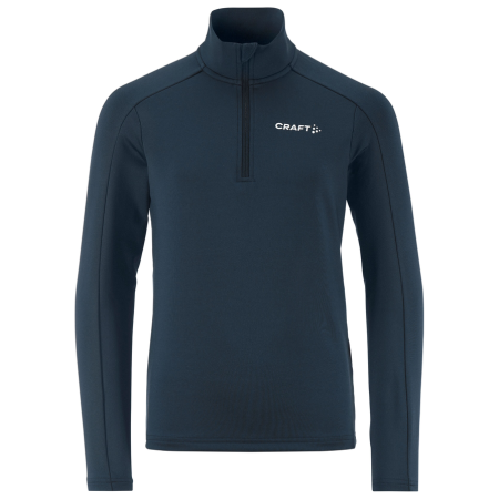 Dziecięca koszulka Craft Core Gain Midlayer Jr Blue ciemnoniebieski Blue