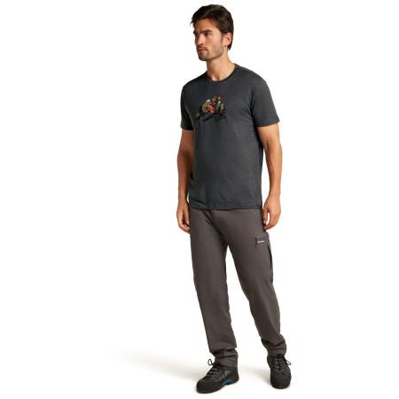 Męska koszulka Icebreaker M Mer 150 Tech Lite SS Tee Catch Me Outs