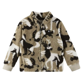 Sweter dziecięcy Reima Turkkinen brązowy Earthy Beige