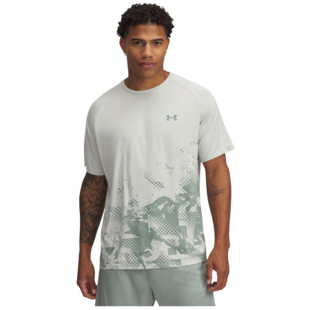 Koszulka męska Under Armour M Tech Fade SS zielony Hydro Green / Silica Green / Silica Green