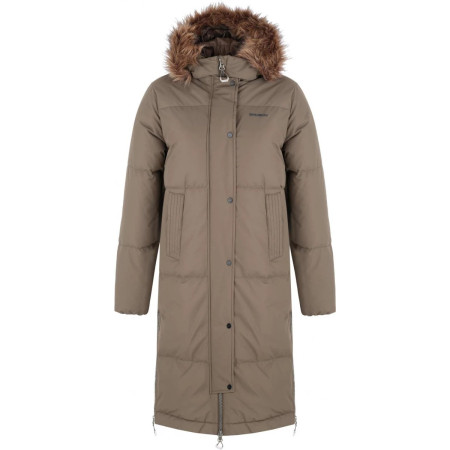 Damski płaszcz zimowy Husky Downbag L zielony deep khaki
