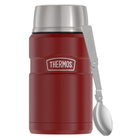 Termos obiadowy Thermos Style 710 ml czerwony/srerbny rustic red