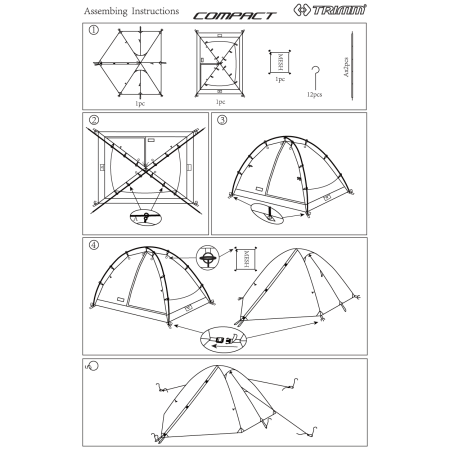 Namiot turystyczny Trimm Comet
