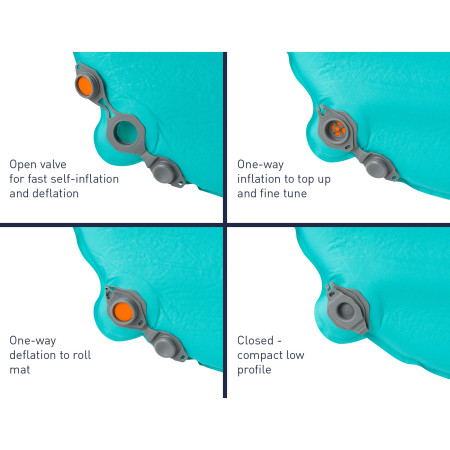 Nadmuchiwany materac Sea to Summit Comfort Light Air Mat W L