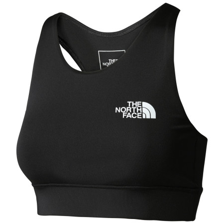 Sportowy biustonosz The North Face Flex Bra czarny TNF BLACK/TNF WHITE