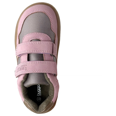 Dziecięce całoroczne buty barefoot Bugga Safi Pink