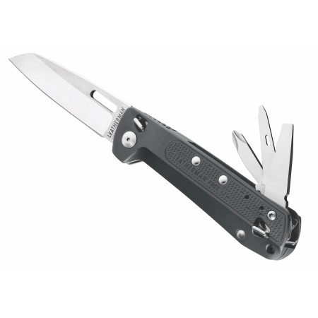 Nóż Leatherman Free K2 (2021) zarys Silver/Grey