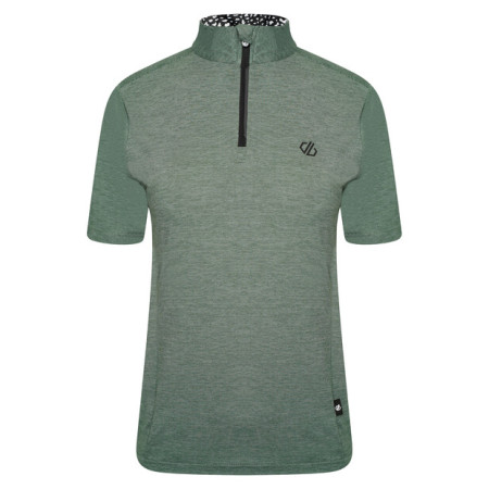 Damska koszulka kolarska Dare 2b Pedal Through It zielony DuckGreenMrl