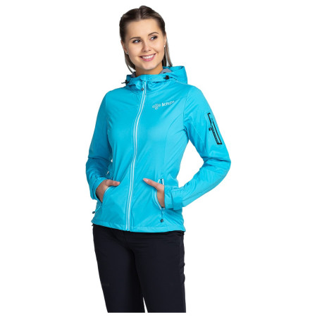 Damska kurtka softshellowa Kilpi Beltra niebieski blue