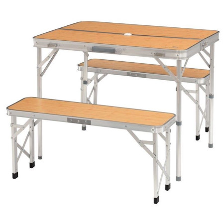 Zestaw stołowy Easy Camp Marle brązowy