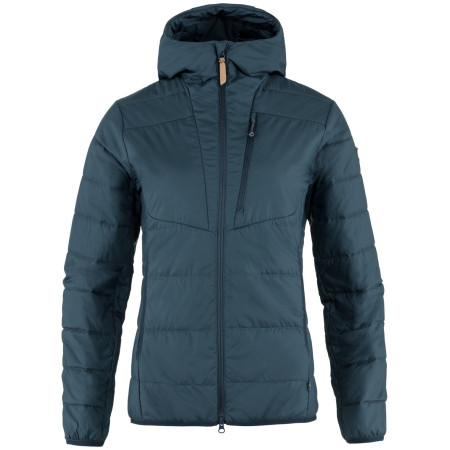 Kurtka zimowa damska Fjällräven Keb Padded Hoodie W niebieski Mountain Blue