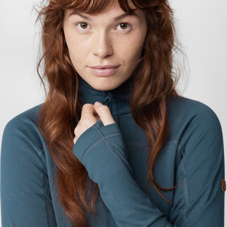 Bluza damska Fjällräven Abisko Lite Fleece Half Zip W