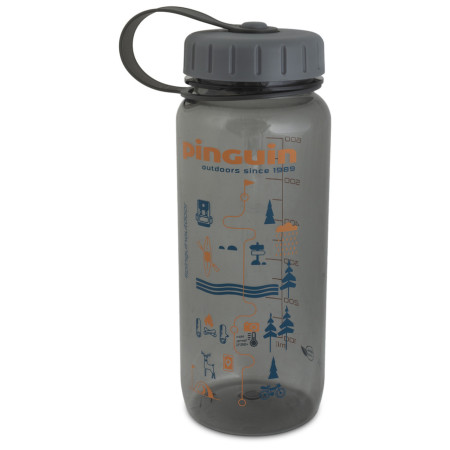 Butelka Pinguin Tritan Slim Bottle 0,65 l szary Grey