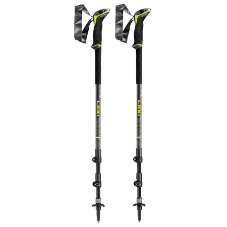 Kije trekkingowe Leki Makalu AS czarny limelight-black-dark anthracite