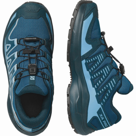 Buty dziecięce Salomon Xa Pro Wp J Mykonos Blue