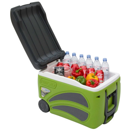 Lodówka turystyczna Vango Pinnacle Wheelie 45L-100Hr zielony Green