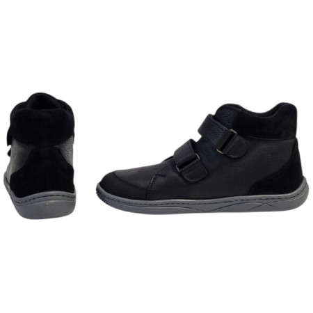 Buty barefoot dziecięce beBare 3602SA Black