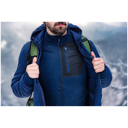 Męska bluza MOOA Nyore Grid 220