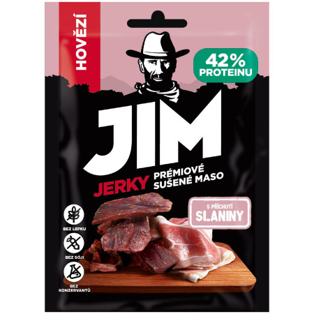 Mięso suszone Jim Jerky Jerky boczek wołowy 23g