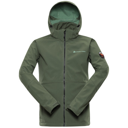 Męska kurtka softshellowa Alpine Pro Merom zielony olivine