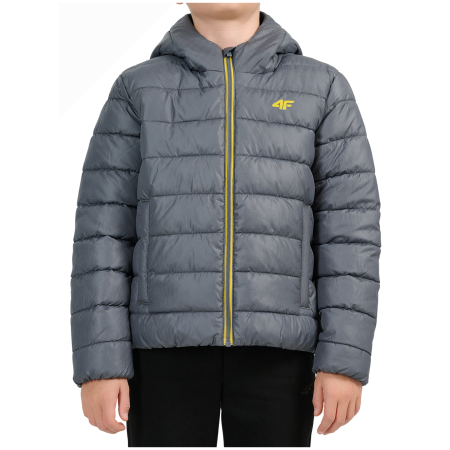 Kurtka dziecięca 4F Down Jacket M0914 Dark Grey szary Dark Grey
